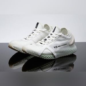 adidas Y-3 Runner 4D IOW in Crisp White sz 10.5